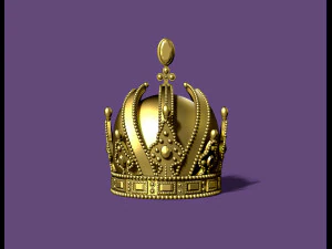 AUSTRIAN CROWN for 3Dprint 3D Print Model