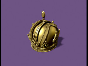 AUSTRIAN CROWN for 3Dprint 3D Print Model