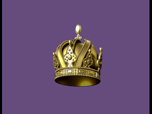 AUSTRIAN CROWN for 3Dprint 3D Print Model