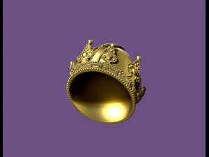 AUSTRIAN CROWN for 3Dprint 3D Print Model