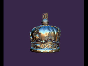 GREAT Britain crown printable 3D 打印模型