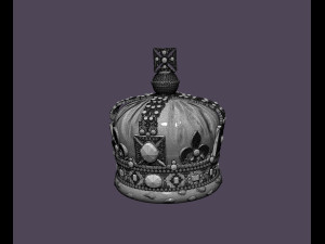 GREAT Britain crown printable Modelo de Impressão 3D