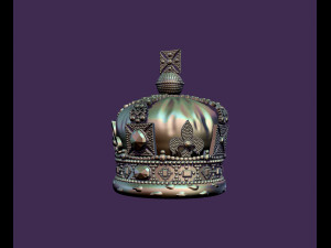 GREAT Britain crown printable Modelo de Impressão 3D