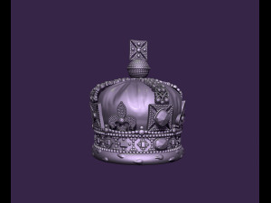 GREAT Britain crown printable Modelo de Impressão 3D