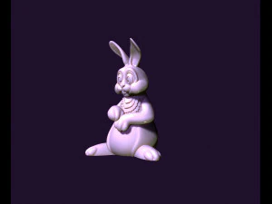 Rabbit toy 3D Print Model