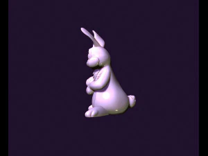 Rabbit toy 3D Print Model