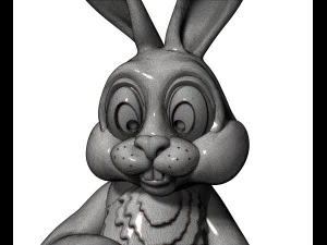Rabbit toy 3D Print Model