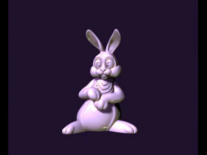 Rabbit toy 3D Print Model