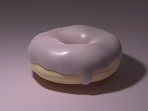 rosquinha Modelo 3D