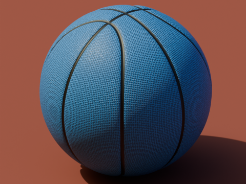 Basketball 3D मॉडल