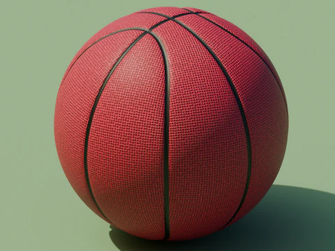 Basketball 3D Model