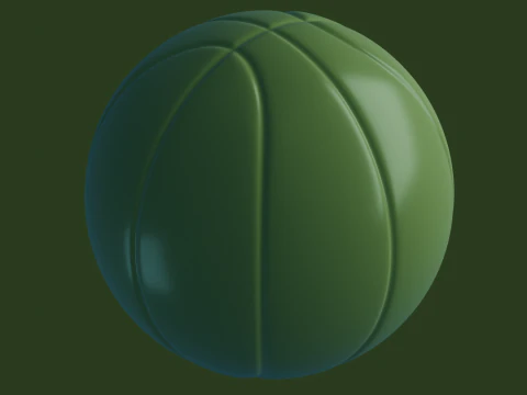 Basketball 3D Model
