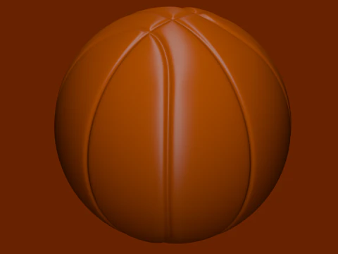 Basketball 3D Model