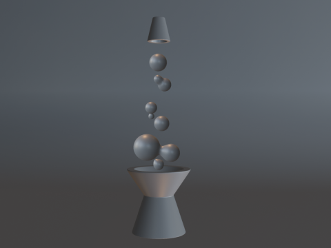 Mesmerizing Lava Lamp 3D Модель