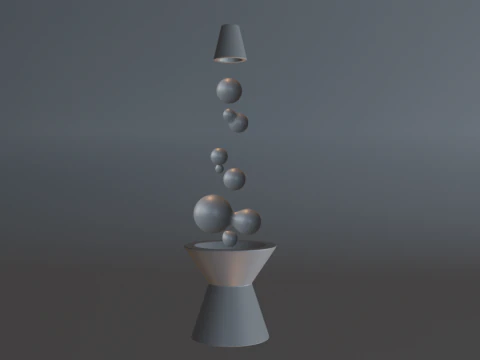 Mesmerizing Lava Lamp 3D Model