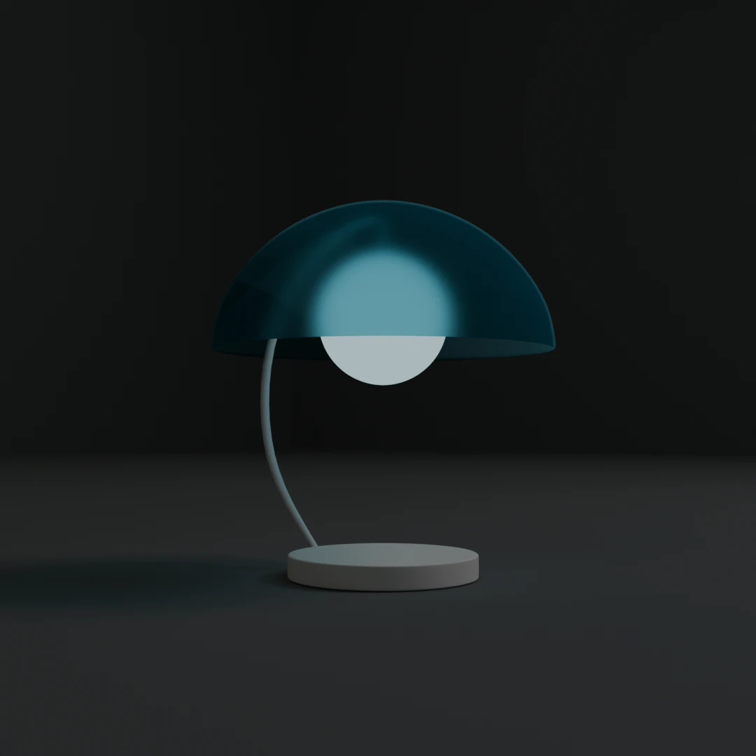 Modern Minimalist Lamp 3D Model .c4d .max .obj .3ds .fbx .stl .blend 