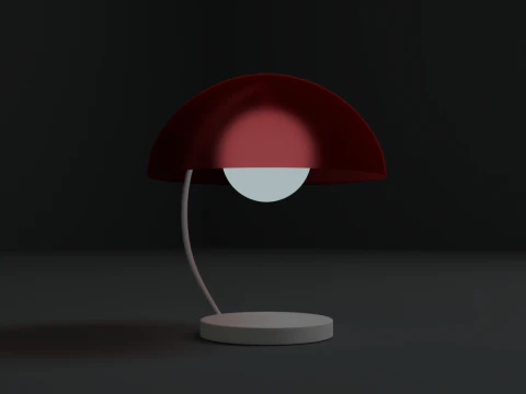Modern Minimalist Lamp 3D Model
