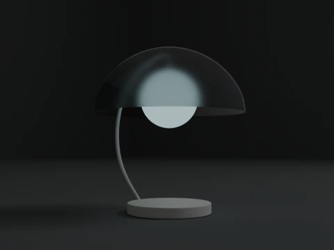 Modern Minimalist Lamp 3D Model