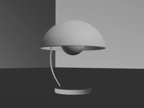 Modern Minimalist Lamp 3D Model