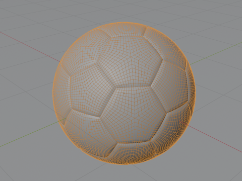 Realistic 3D Soccer Ball Modelo 3D