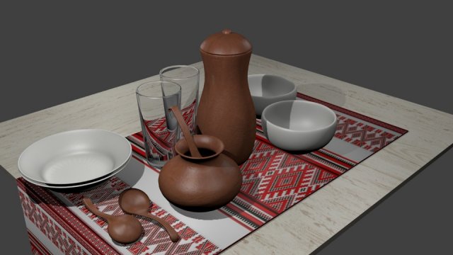 kitchenware 3D मॉडल .c4d .max .obj .3ds .fbx .stl .blend