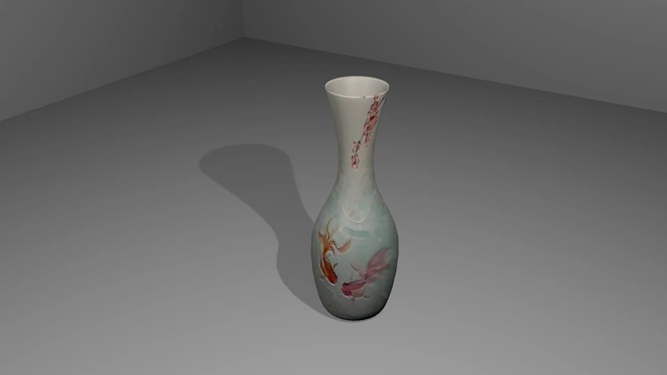 vase 3D Model .c4d .max .obj .3ds .fbx .stl .blend
