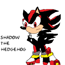 shadow the hedgehog 3D Model .c4d .max .obj .3ds .fbx .stl .blend