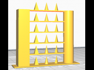 special retraction tower Modello di stampa 3D