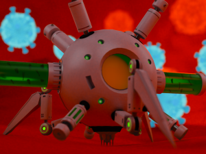 nanovirus machine Model 3D