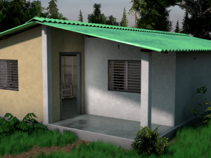 venezuelan rural house 3D Model