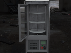 small display of desserts Model 3D