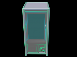small display of desserts Model 3D