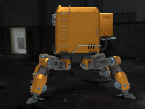 CubeMechine transport Modelo 3D