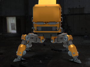 CubeMechine transport Modelo 3D