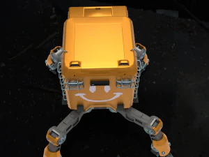 CubeMechine transport 3D Model