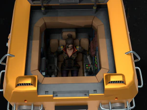 CubeMechine transport 3D Model