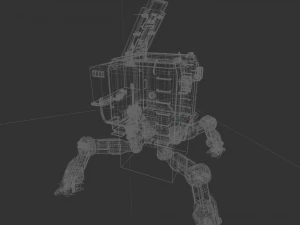 CubeMechine transport 3D Model