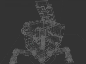 CubeMechine transport 3D Model
