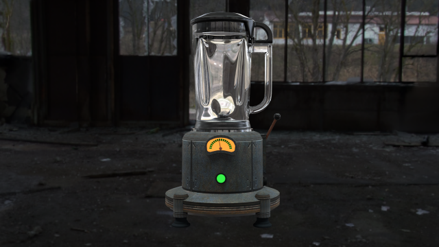 Sci fi blender 3D 모델 .c4d .max .obj .3ds .fbx .stl .blend 