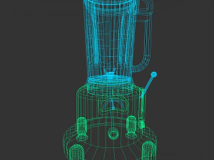 Sci fi blender 3D Model