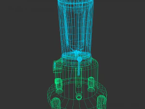 Sci fi blender 3D Model