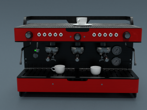 Collection of 3 coffee machines Model 3D