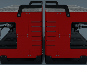 Collection of 3 coffee machines Model 3D