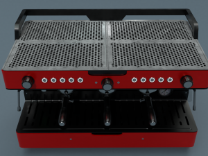 Collection of 3 coffee machines Model 3D