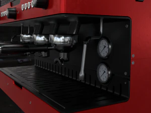 Collection of 3 coffee machines 3D Model