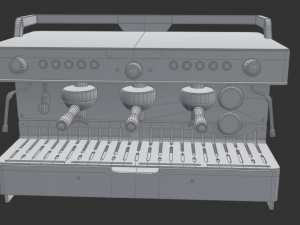 Collection of 3 coffee machines Model 3D