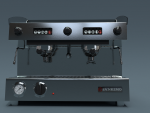 Collection of 3 coffee machines Model 3D