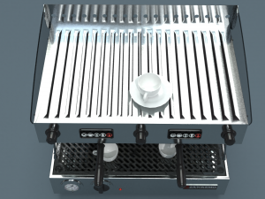 Collection of 3 coffee machines Model 3D