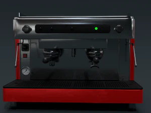 Collection of 3 coffee machines 3D Model