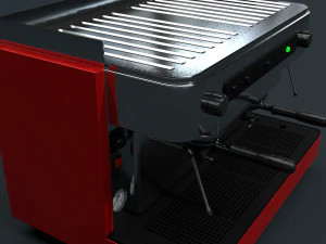 Collection of 3 coffee machines 3D Model